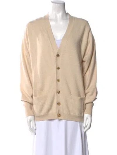 Pre-owned Maison Margiela 2024 Cashmere Sweater In Neutral