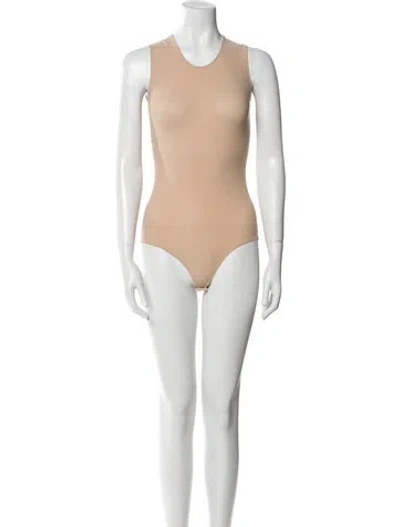 Pre-owned Maison Margiela 2024 Crew Neck Bodysuit W/ Tags In Neutral