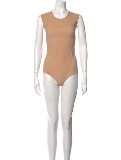 Pre-owned Maison Margiela 2024 Crew Neck Bodysuit W/ Tags In Neutral