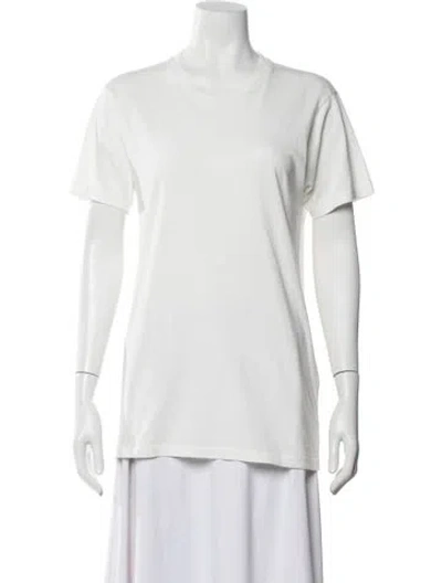 Pre-owned Maison Margiela 2024 Crew Neck T-shirt In White
