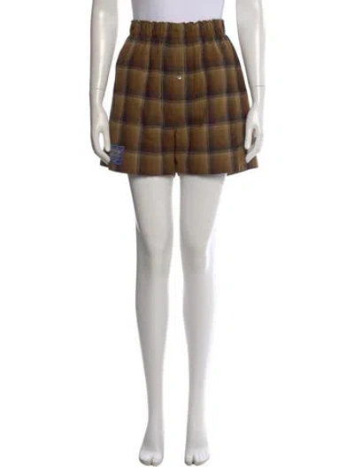 Pre-owned Maison Margiela 2024 Mini Shorts In Brown