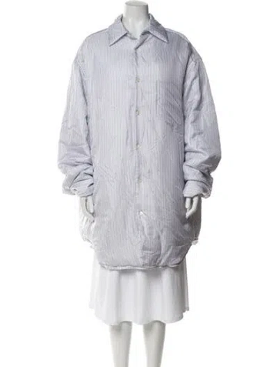 Pre-owned Maison Margiela 2024 Puffer Coat In White