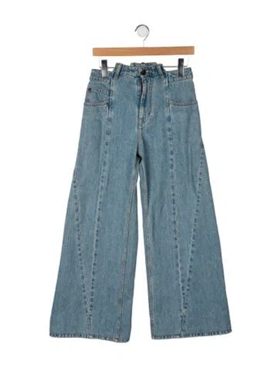 Pre-owned Maison Margiela 2024 Wide Leg Jeans In Blue