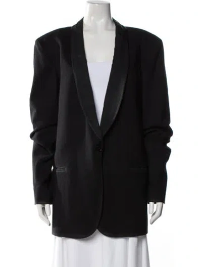 Pre-owned Maison Margiela 2024 Wool Blazer In Black