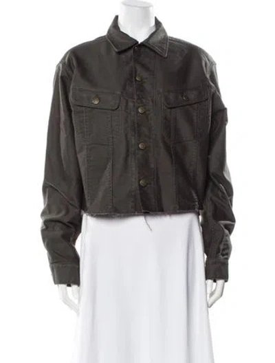 Pre-owned Maison Margiela 2025 Denim Jacket In Green