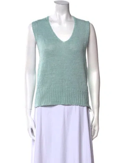 Pre-owned Maison Margiela 2025 Hemp Sweater W/ Tags In Green