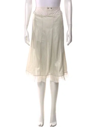 Pre-owned Maison Margiela 2025 Knee-length Skirt W/ Tags In Green