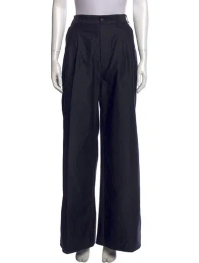 Pre-owned Maison Margiela 2025 Wide Leg Pants In Blue