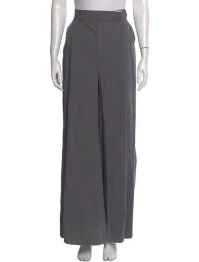 Pre-owned Maison Margiela 2025 Wide Leg Pants In Gray