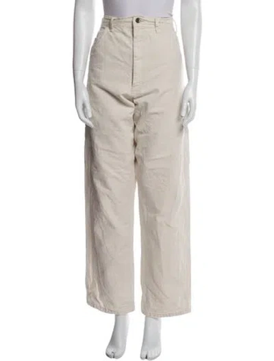 Pre-owned Maison Margiela 2025 Wide Leg Pants In Neutral