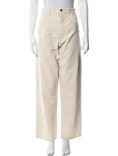 Pre-owned Maison Margiela 2025 Wide Leg Pants In Neutral