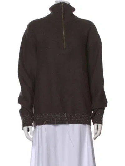 Pre-owned Maison Margiela 2026 Wool Sweater W/ Tags In Brown