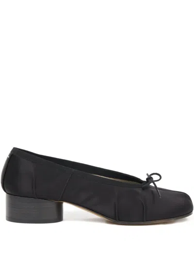 Maison Margiela 30mm Ballerina Pumps In Black