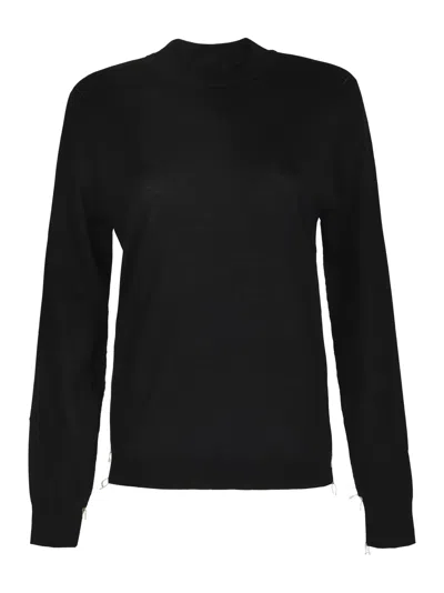 Maison Margiela Merino Wool Sweater Woman Black