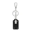 Maison Margiela 4 Stitch Tag Keyring In Black