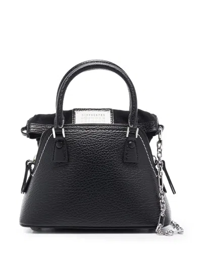 Maison Margiela 5ac Classique Mini Tote Bag In Black