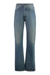 Maison Margiela Classic 5 Pockets Straight Leg Jeans In Blue