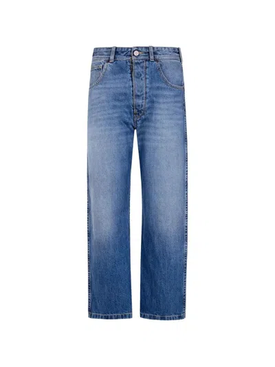 Maison Margiela 5 Pockets Denim Pants In Blue