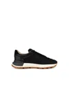 MAISON MARGIELA MAISON MARGIELA '50 50' BLACK LEAR BLEND SNEAKERS