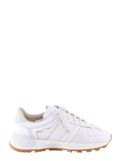 Maison Margiela White Leather Sneakers