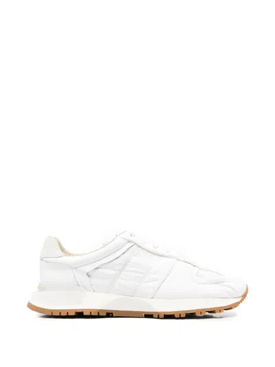 Pre-owned Maison Margiela 50-50 Low-top Sneakers In White