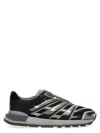 Maison Margiela Mesh And Rubber Sneakers With Color-block Design In Multi