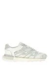 Maison Margiela White Mesh And Rubber 50-50 Sneakers In White