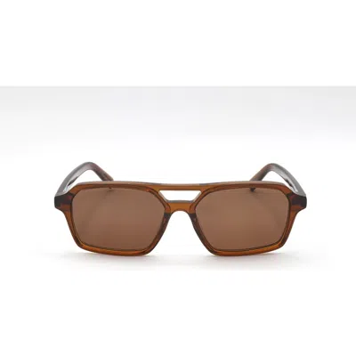 Maison Margiela 56mm Pilot Sunglasses In Brown