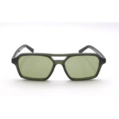 Maison Margiela 56mm Pilot Sunglasses In Green