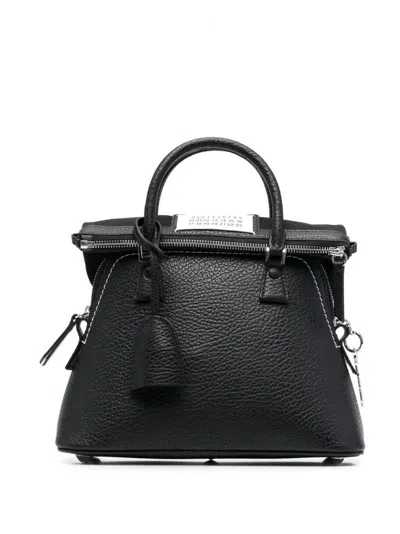 Maison Margiela 5ac Bag  In Leather In Black