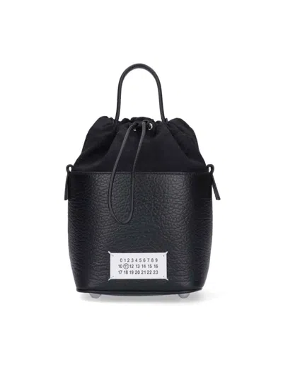 Maison Margiela "5ac" Bucket Bag In Black  