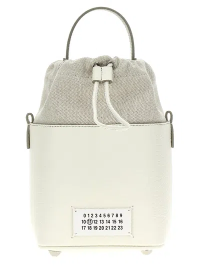 Maison Margiela '5ac' Bucket Bag In White