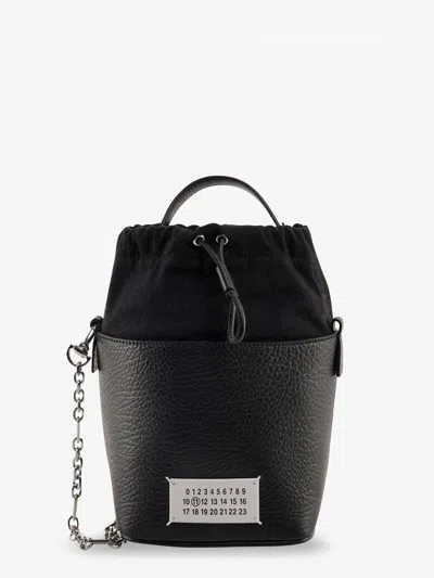 MAISON MARGIELA 5AC BUCKET SMALL LEATHER BUCKET BAG