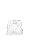 Maison Margiela 5ac Cinema Inferno Crystal-embellished Shoulder Bag In White