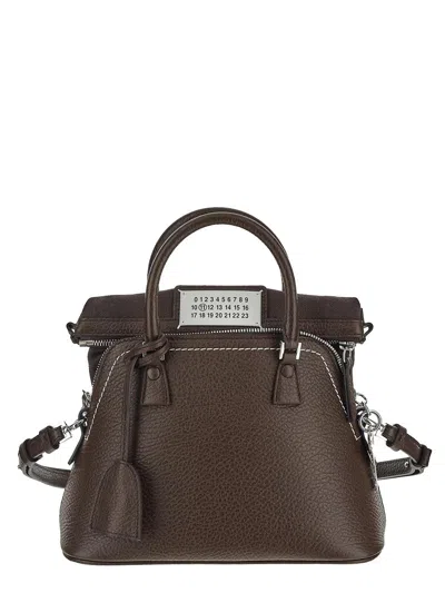 Maison Margiela 5ac Classic Mini Bag In Brown