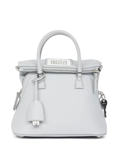 Maison Margiela Mini 5ac Classique Tote Bag In Grey