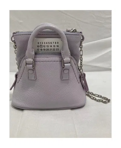 Maison Margiela 5ac Classique Baby Shoulder Bag In Gray