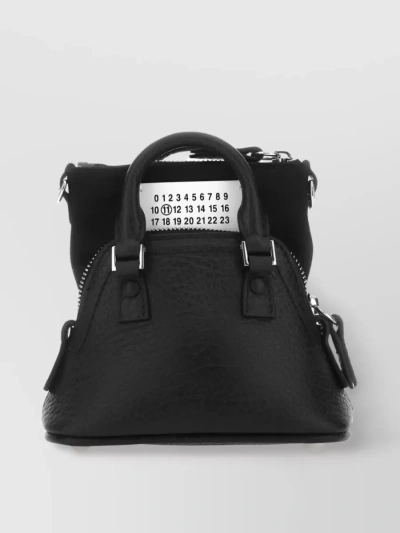 Maison Margiela 5ac Classique Leather Crossbody Bag In Black
