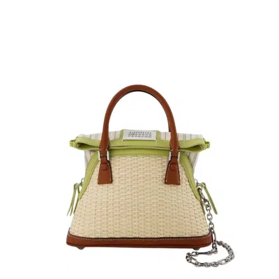 MAISON MARGIELA 5AC CLASSIQUE MICRO HANDBAG - CÈDRO