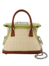 Maison Margiela 5ac Classique Micro Handbag In Neutrals