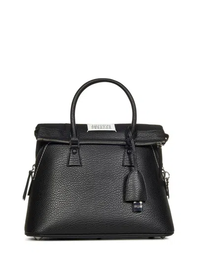 Maison Margiela 5ac Classique Midi Shoulder Bag In Black
