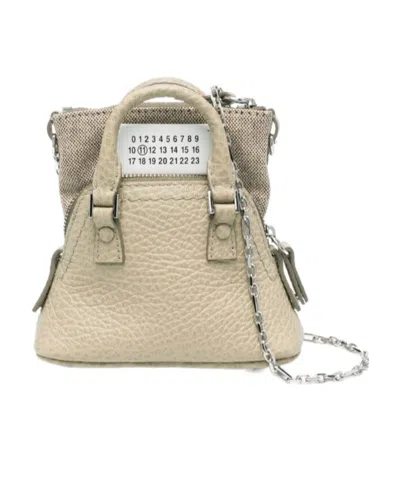 Maison Margiela 5ac Classique Mini Bag In Nude