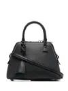 Maison Margiela 5ac Zip Leather Top-handle Bag In Black