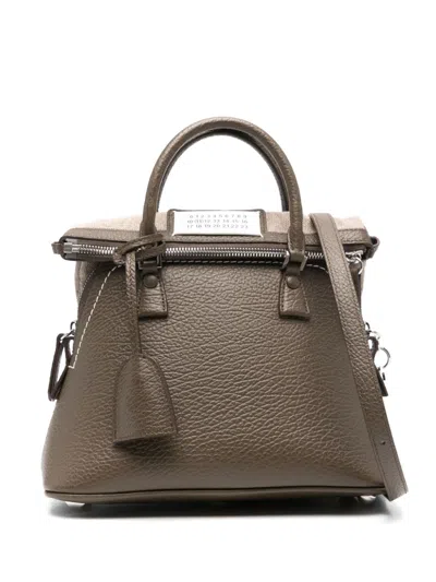 Maison Margiela Mini 5ac Classique Handtasche In Brown