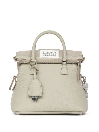 Maison Margiela 5ac Classique Mini Tote Bag In Nude