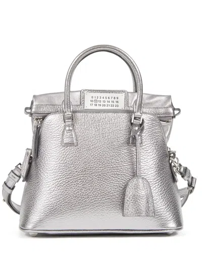 Maison Margiela 5ac Classique Tote Bag In Silver