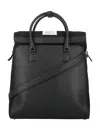 Maison Margiela 5ac Daily Vertical Small Unisex Amande In Black