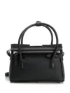 Maison Margiela 5ac Medium Leather Tote Bag In Black