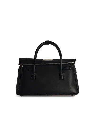 Maison Margiela 5ac East West Leather Handbag In Black