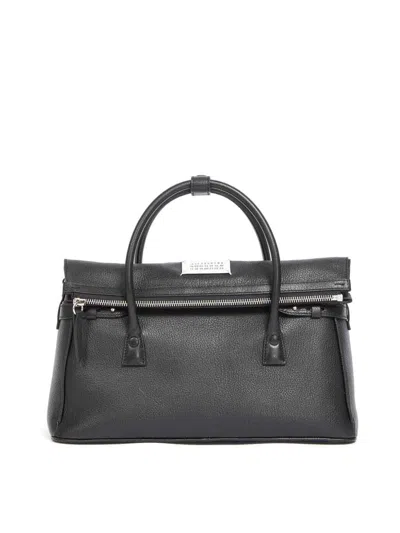Maison Margiela 5ac Handbag Est West In Negro